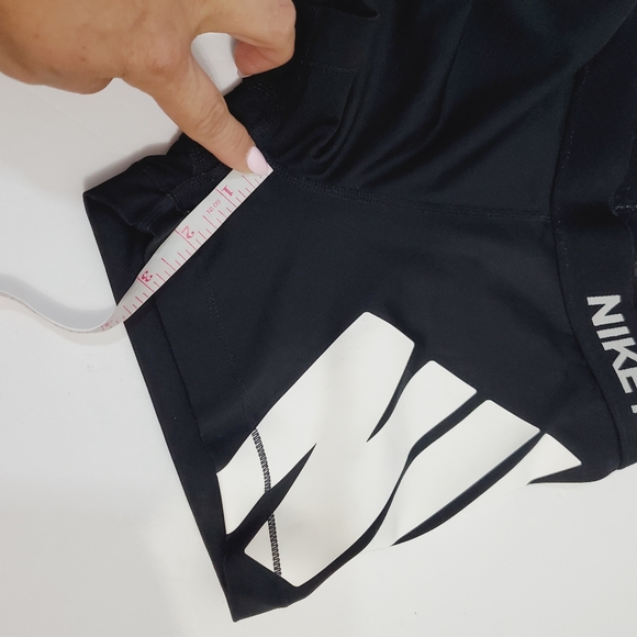 Nike pro compression black graphic shorts size small - Picture 2 of 8